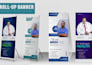 do signage banner , billboard , poster and roll up banner